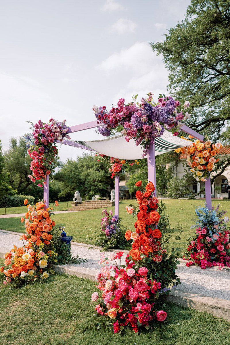 Colorful Chuppah