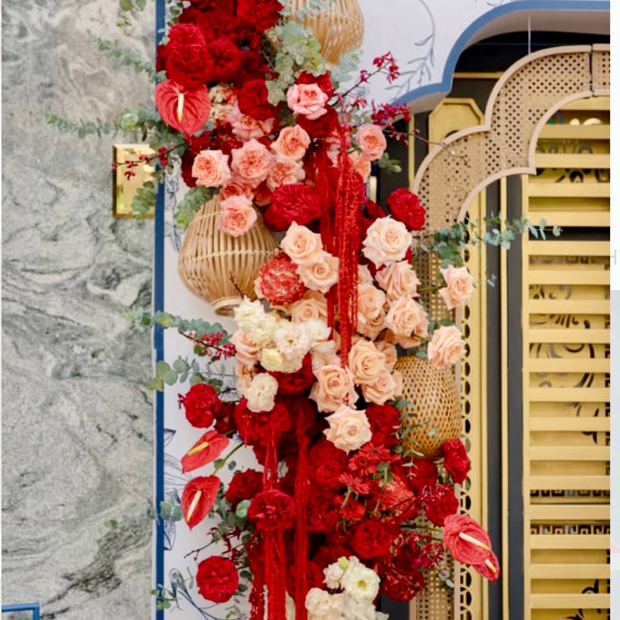 Fortune Cascade — Lunar New Year flowers Los Angeles
