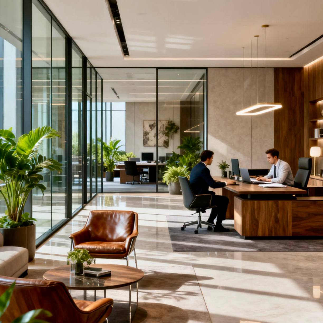 Executive Office Biophilic Design