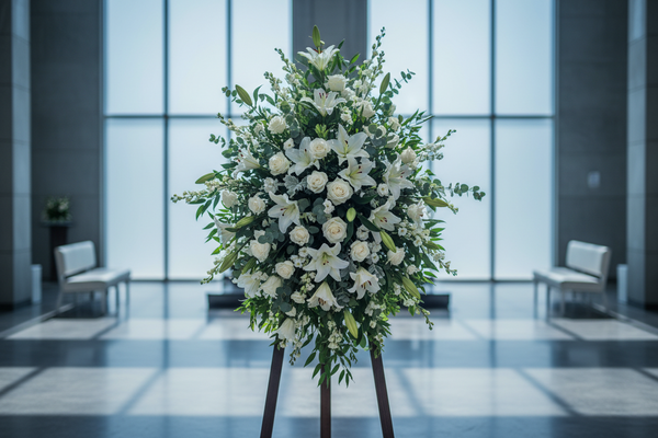 White Grace - graduation flowers Los Angeles