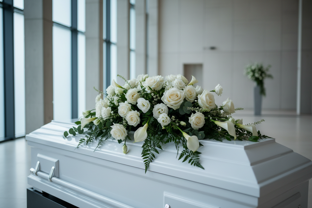 Can Flowers Be Delivered Directly to a Funeral Home | Pink Clover