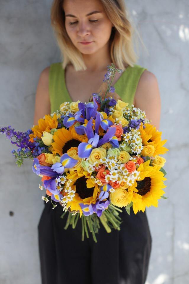 Sunflowers - Los Angeles Florist - Pink Clover
