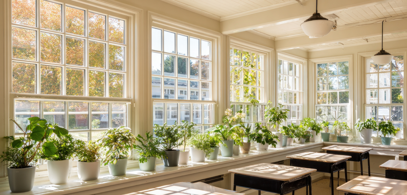 classroom plants