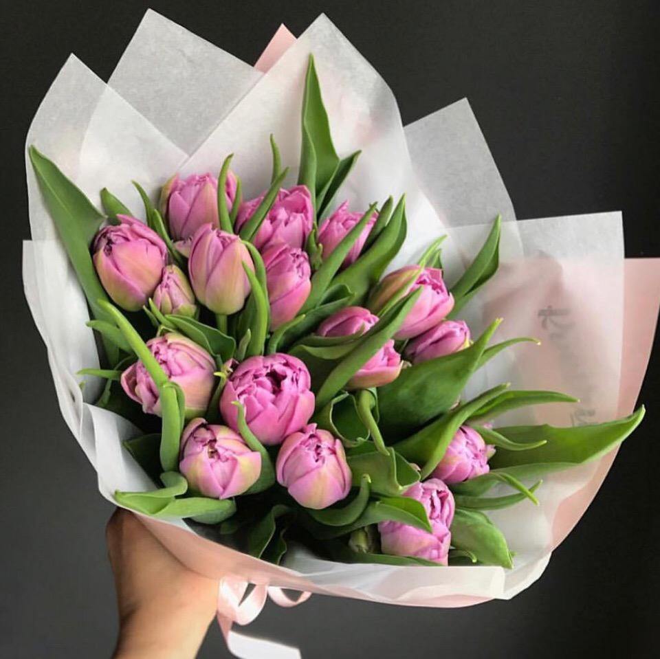How longer to save tulips bouquet - Los Angeles Florist - Pink Clover