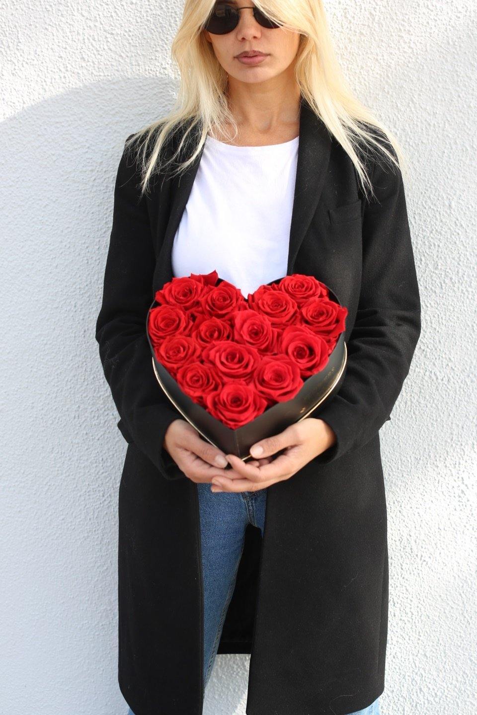 Stabilized preserved roses | Pink Clover