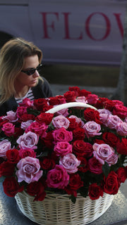 Valentine’s Dream flower arrangement Pacific Heights San Francisco florist