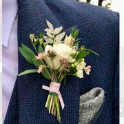 White Rose Boutonniere
