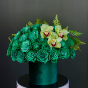 Hunter’s Harmony close-up detail - fresh flower box from Pink Clover LA
