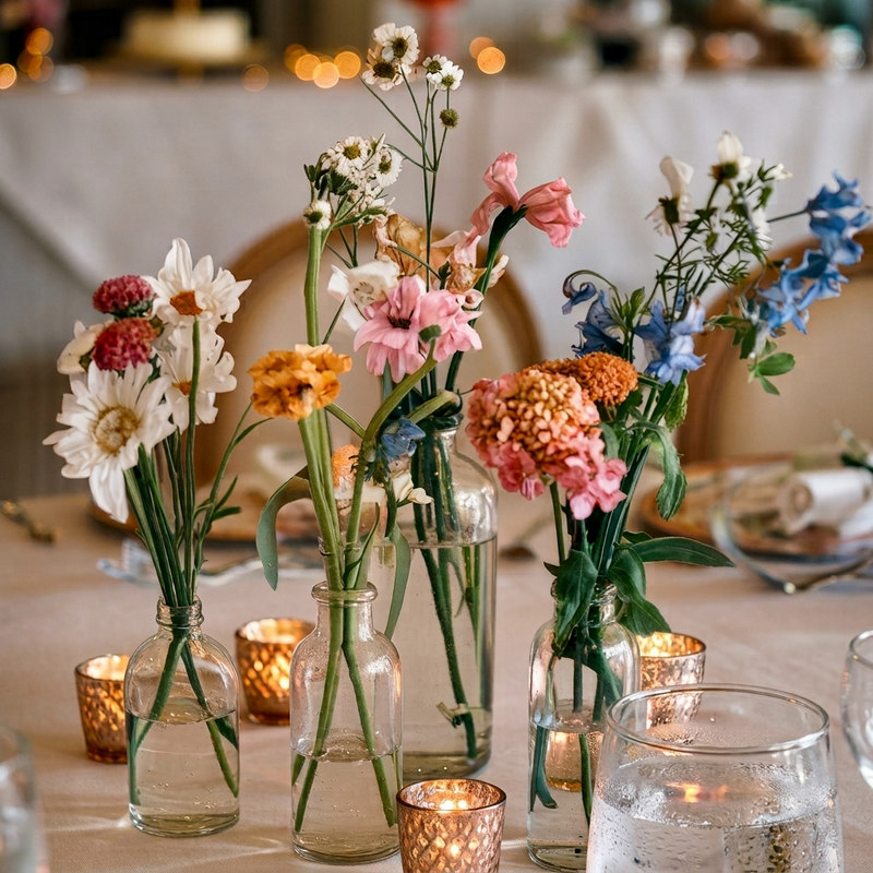 Wildflower Bud Vase Set