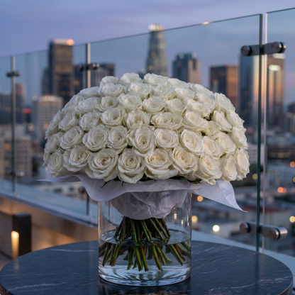 50 Roses Delivery - premium fresh rose same-day delivery Los Angeles