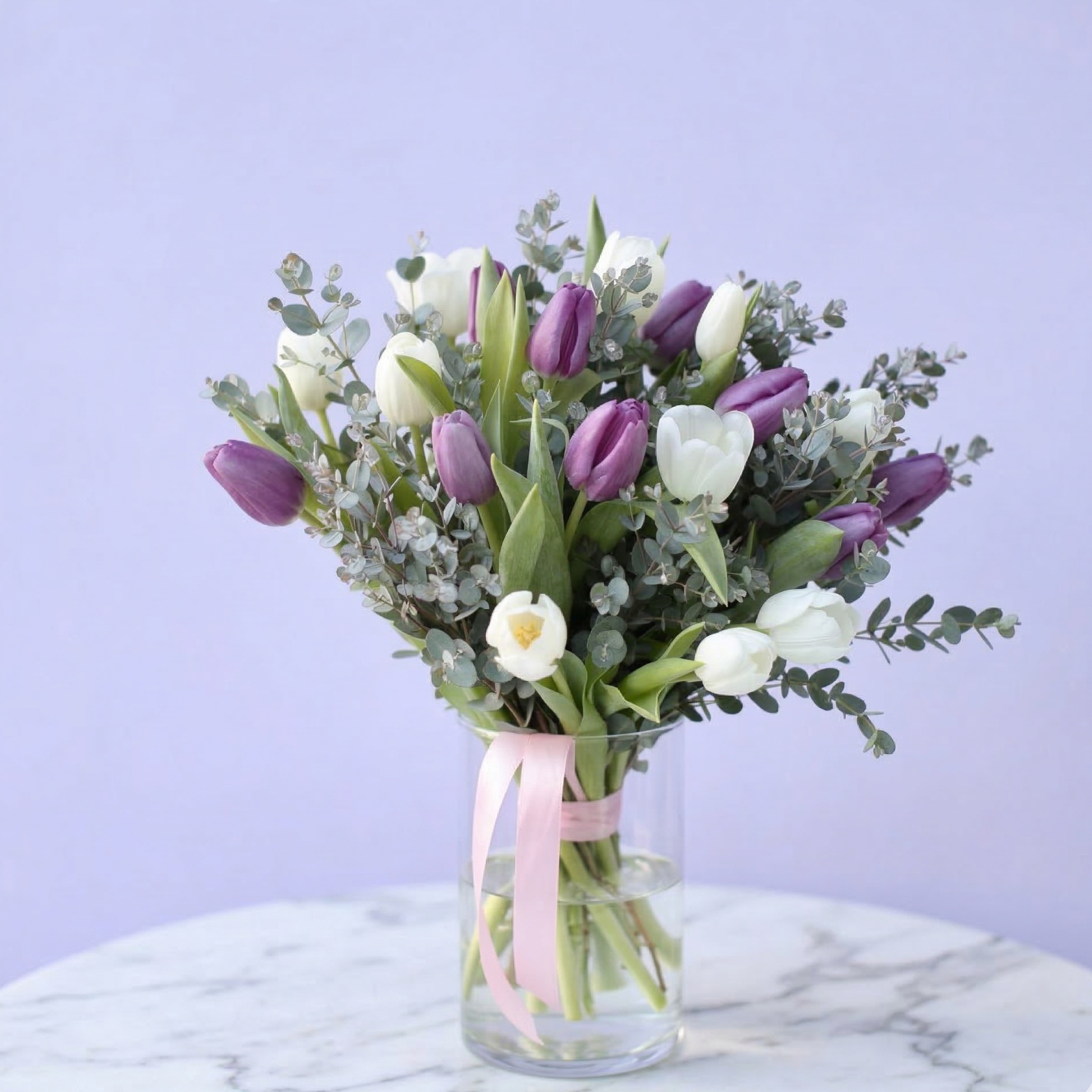 Hazel close-up detail - pink bouquet from Pink Clover LA