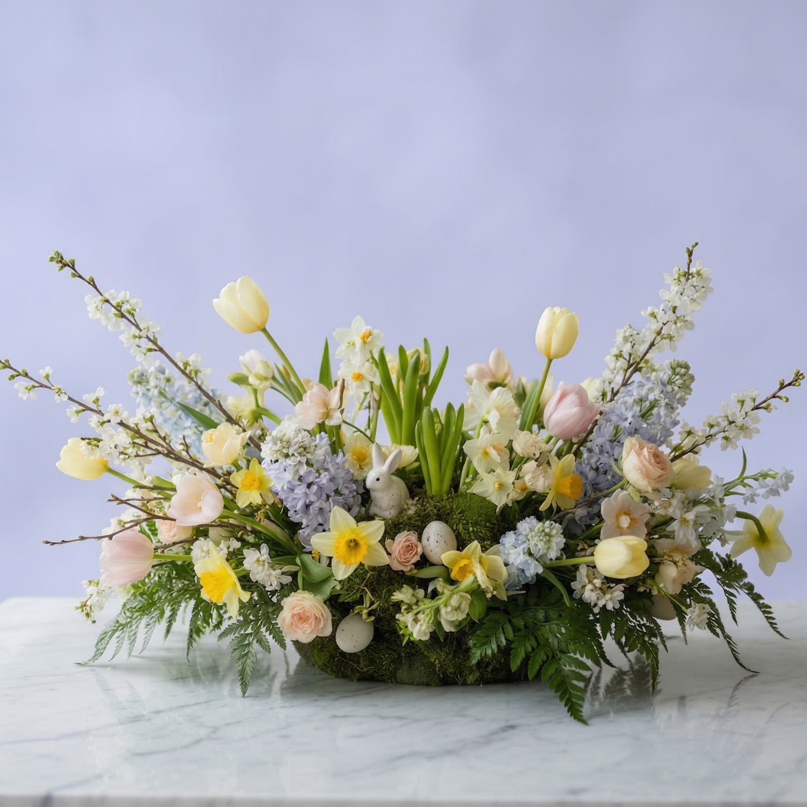 SPRING MEADOW - fresh floral arrangement delivery in Los Angeles by Pink Clover