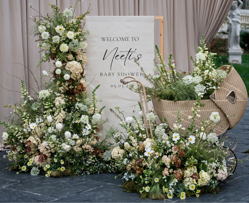 Wildflower Welcome Garden with Bassinet