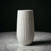 Medium Ceramic Vase close-up detail - fresh vase arrangement from Pink Clover LA