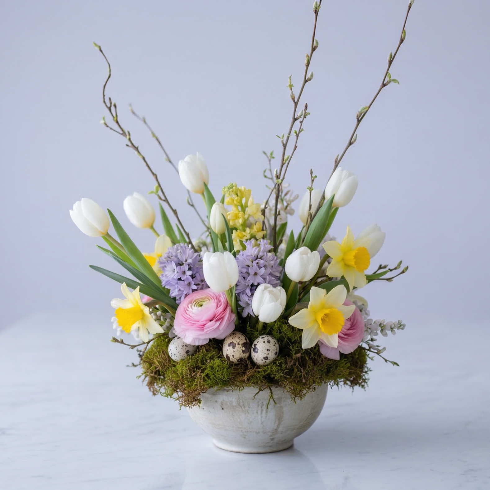 Easter Garden - fresh bouquet delivery in Los Angeles by Pink Clover
