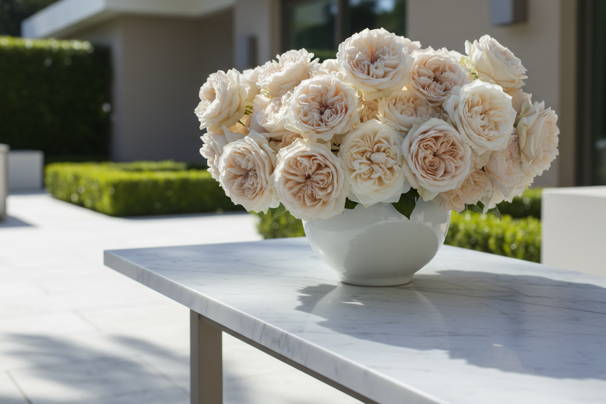 a-cinematic-close-up-shot-of-a-modern-beverly-hills-outdoor-a-large-premium-peony-like-rose-bouquet-standing-on-a-marble-console-table-soft-beige-and-cream-interior-natural-window-lig_e66754f6-6a5b-4e6e-91f7-f4dd39d66ae1.png
