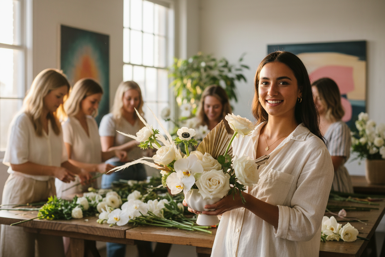 a-cinematic-realistic-close-up-of-a-young-woman-showing-us-modern-white-flower-arrangement-she-just-created-during-a-private-birthday-floral-workshop-in-los-angeles-friends-softly-blu.png