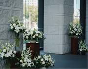 Ceremonial Floral Set - fresh floral arrangement delivery in Los Angeles by Pink Clover