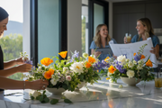 Birthday Workshop Ticket - fresh floral arrangement delivery in Los Angeles by Pink Clover