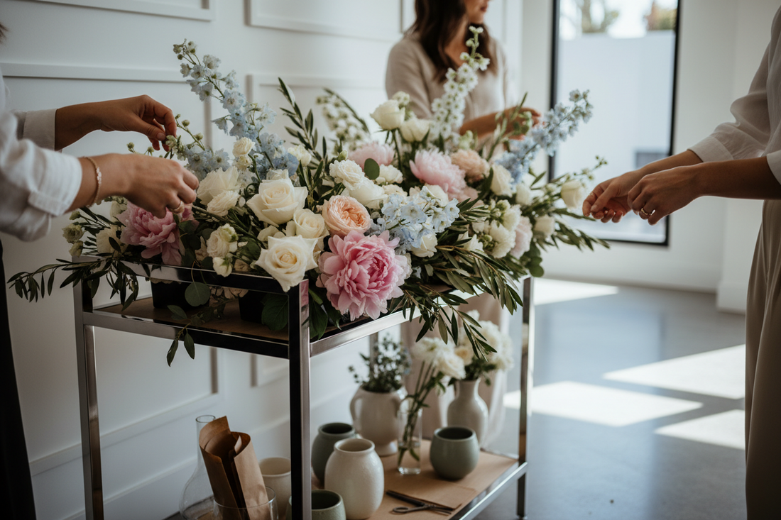 Bloom Bar Workshop Ticket - fresh bouquet delivery in Los Angeles by Pink Clover
