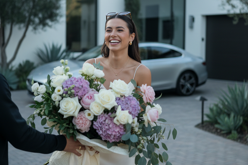 a-cinematic-realistic-photo-of-a-young-happy-a-stylish-woman-receiving-a-flower-delivery-of-an-oversized-premium-bouquet-in-an-upscale-la-residential-driveway-soft-cool-light-natural_23f9a5cf-3b22-498c-a348-05f4fc717009.png