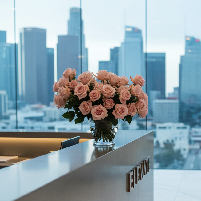 a-cinematic-realistic-scene-of-a-pink-roses-bouquet-placed-at-the-reception-desk-of-a-modern-dtla-office-lobby-marble-or-concrete-surfaces-glass-walls-minimal-design-blurred-backgroun.png