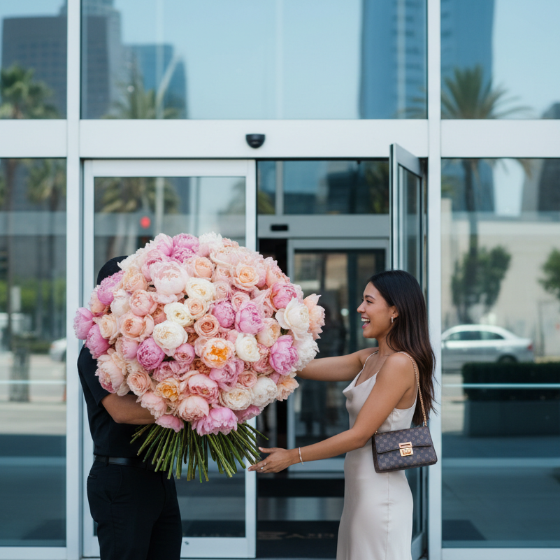 a-cinematic-realistic-shot-of-a-young-woman-receiving-an-oversized-peony-like-roses-bouquet-delivery-at-the-entrance-of-a-modern-dtla-high-rise-building-glass-facade-soft-cool-dayligh.png