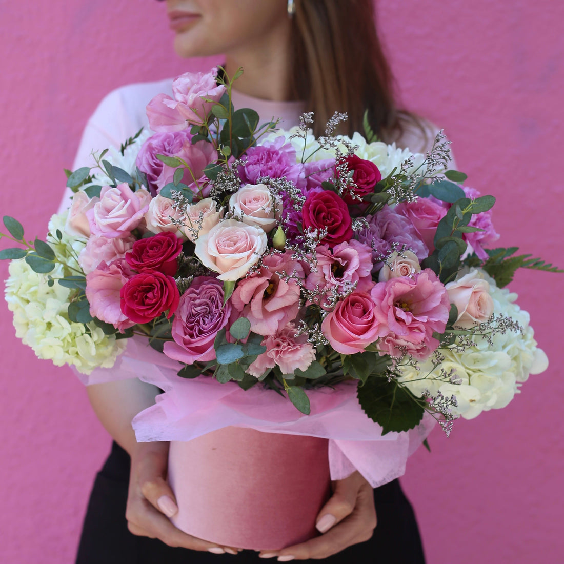 Alexandra roses hydrangeas same-day delivery Honolulu