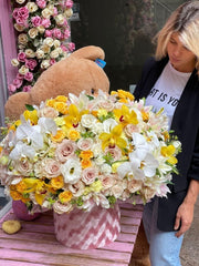Arleta flower arrangement Waikiki Honolulu florist