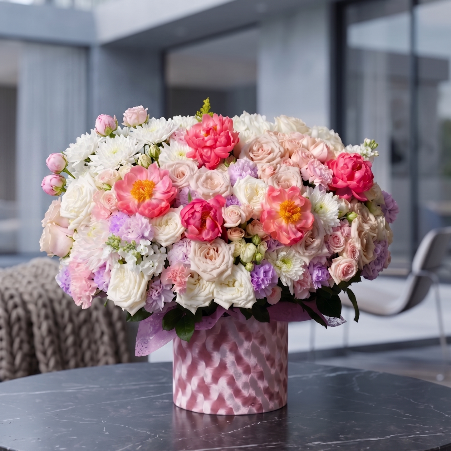 Antonia - Flower Boxes delivery in Los Angeles by Pink Clover Flowers