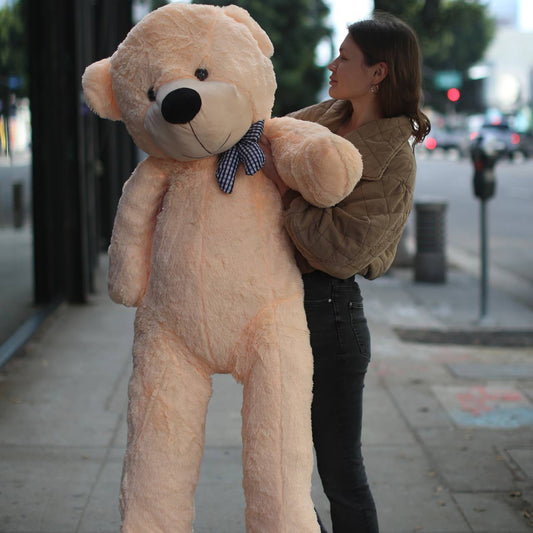 Big Teddy Bear - premium fresh floral arrangement same-day delivery Los Angeles