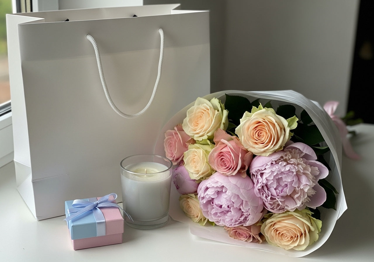 corporate gift flower box v3