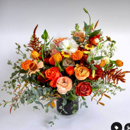 Marigold & Maple — Thanksgiving flower arrangement Los Angeles