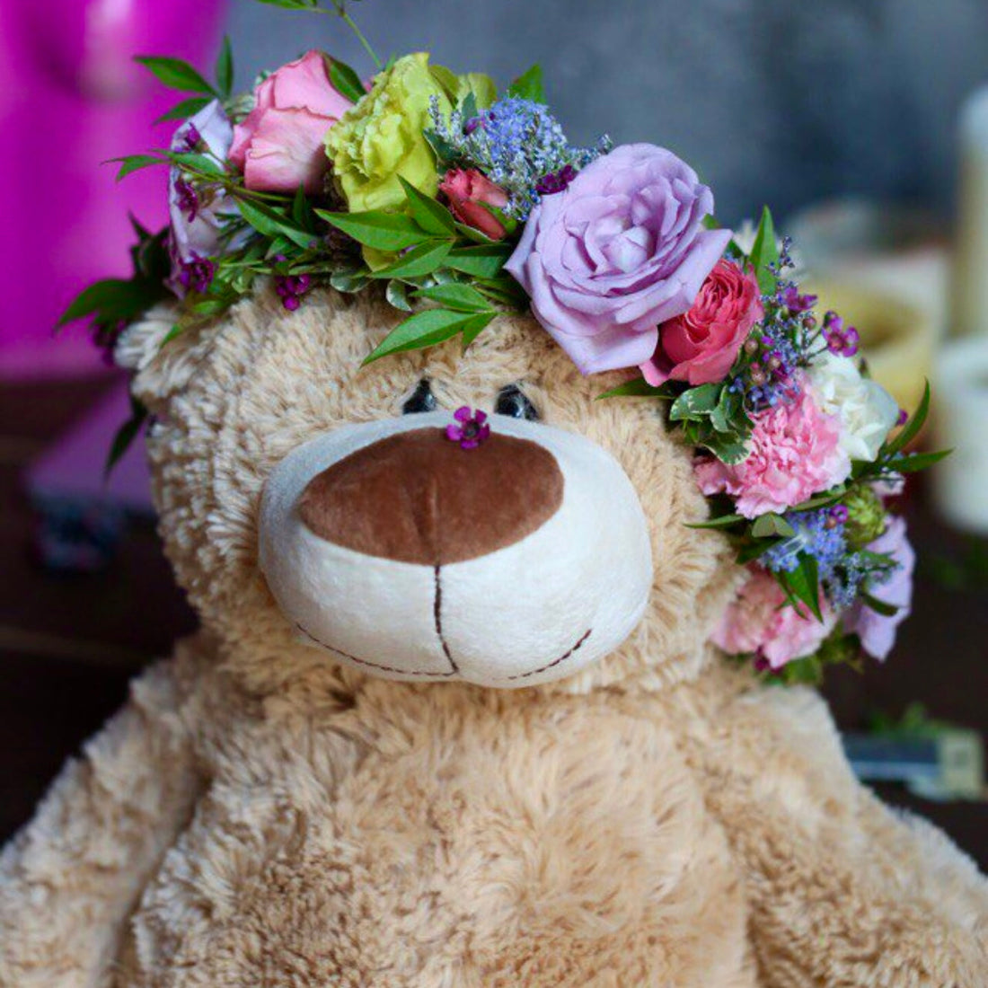 Flower Crown - premium fresh floral arrangement same-day delivery Los Angeles