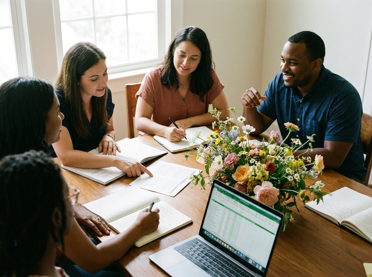 floral therapy partner meeting