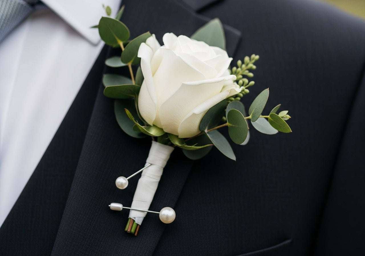 graduation boutonniere