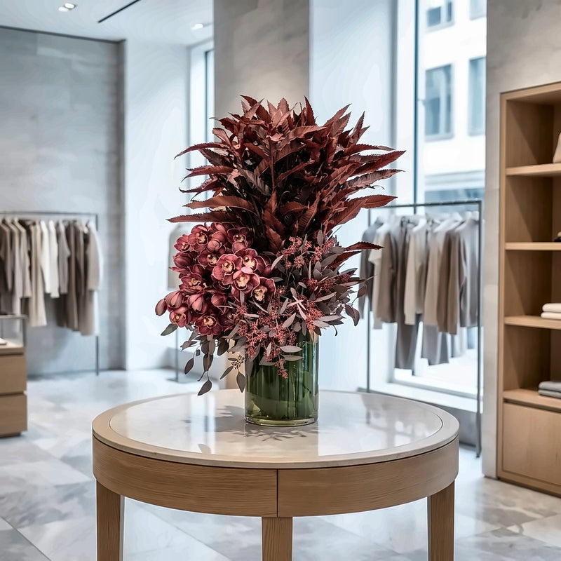 Stone Garden — hotel and restaurant flower arrangement in Los Angeles