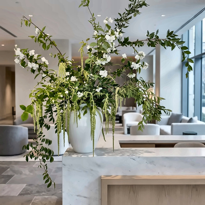 Dune Blossom — hotel and restaurant flower arrangement in Los Angeles