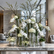 Terrace Glow — hotel and restaurant flower arrangement in Los Angeles