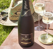 Champagne flower arrangement Pacific Heights San Francisco florist