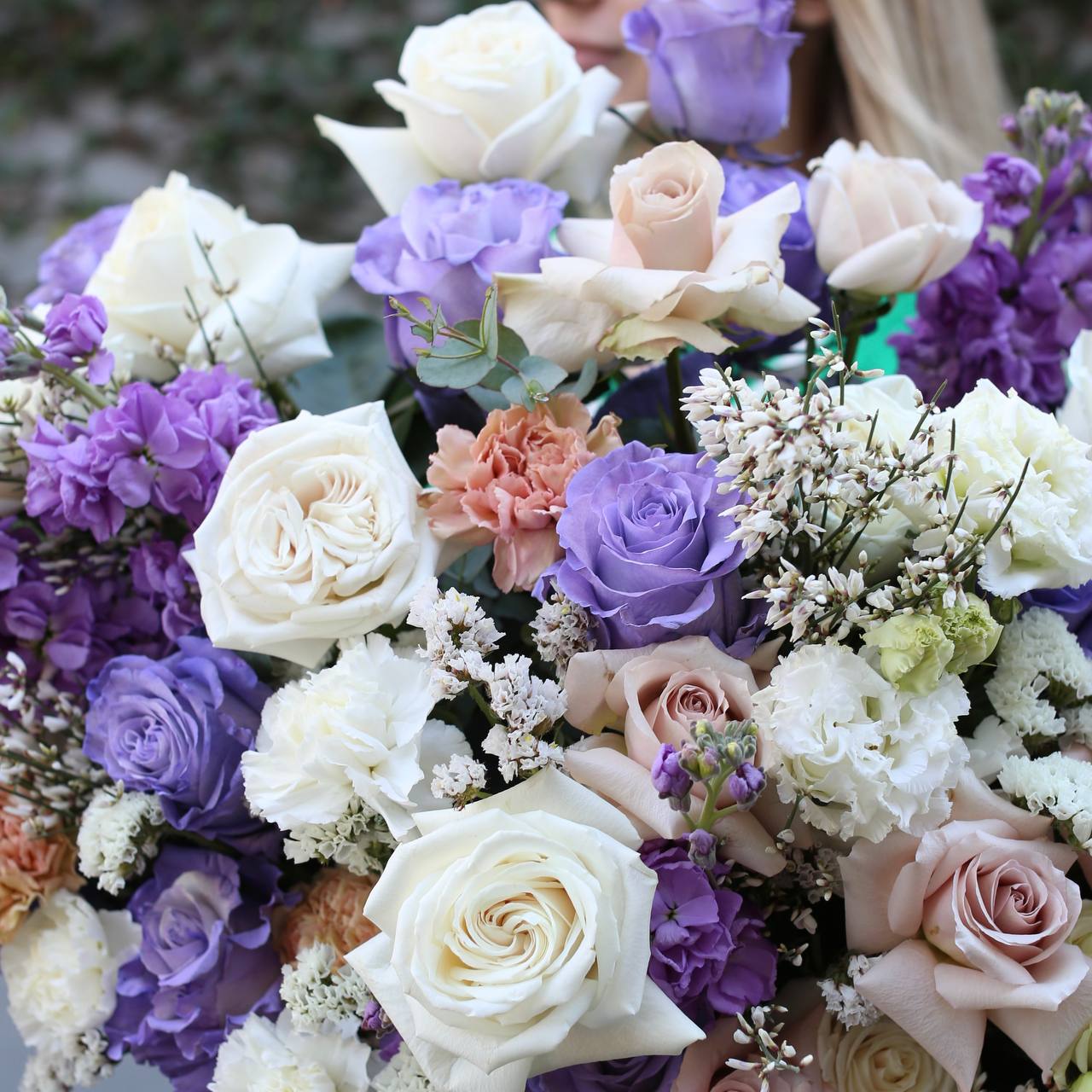 Harmony flower arrangement Pacific Heights San Francisco florist