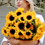 Luxury sunflowers gift delivery Oakland San Francisco