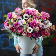 Enchanting flower arrangement Pacific Heights San Francisco florist