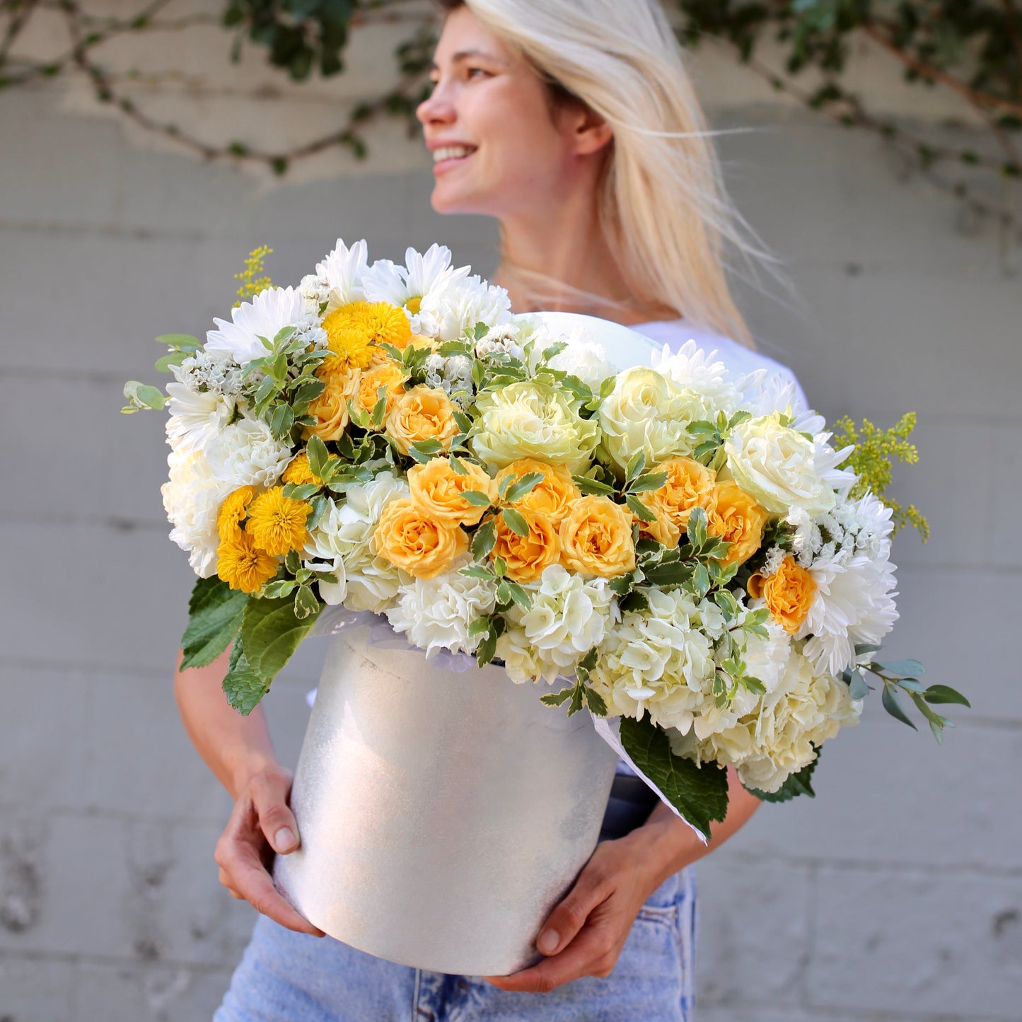 Zara flower arrangement Pacific Heights San Francisco florist