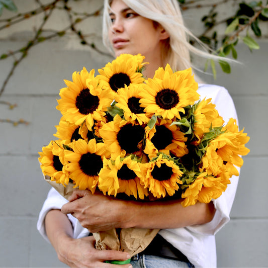 Sunshine sunflowers same-day delivery Los Angeles