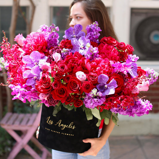 Star lux flower arrangement Pacific Heights San Francisco florist