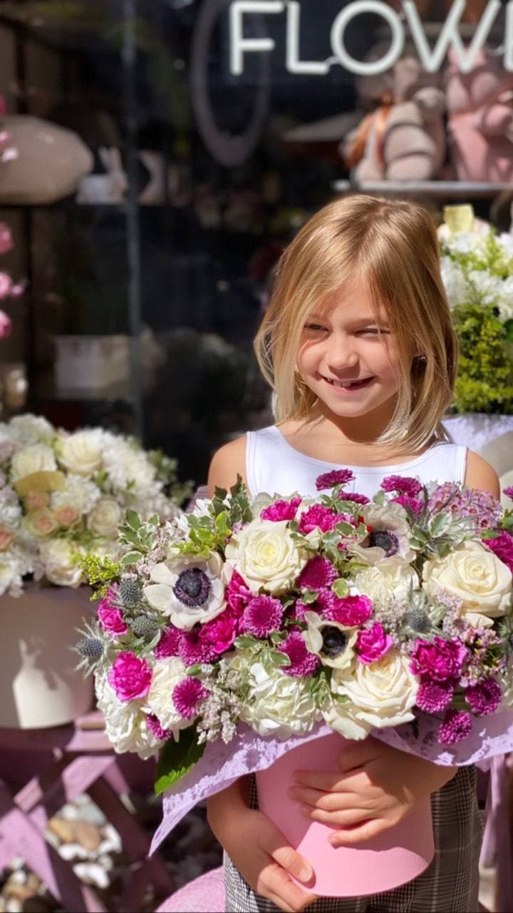 Loli flower arrangement Pacific Heights San Francisco florist