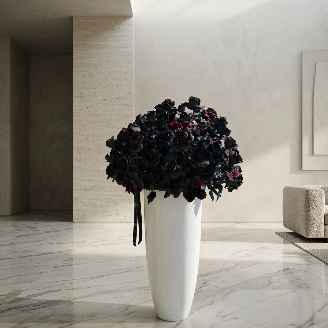 Noir - premium fresh bouquet same-day delivery Los Angeles