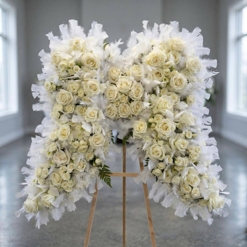 Angel Wings Sympathy Spray