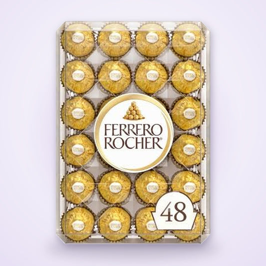 Chocolate sweets add-on: Ferrero Rocher box